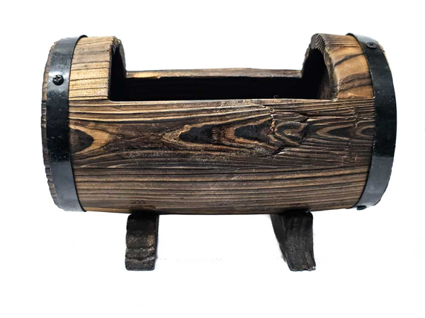 ΞΥΛΙΝΟ ΔΙΑΚΟΣΜΗΤΙΚΟ ΚΑΣΠΩ ΒΑΡΕΛΑΚΙ - 17x9.5x12cm ΚΩΔΙΚΟΣ ATC-109
