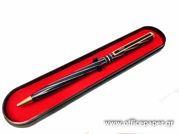 ΣΤΥΛΟ ΔΩΡΟΥ BLUE-BLACK MAT ΣΤΡΙΦΤΟ (ΑΝΤΑΛ.ΤΥΠΟΥ ΠΑΡΚΕΡ) PEN-81