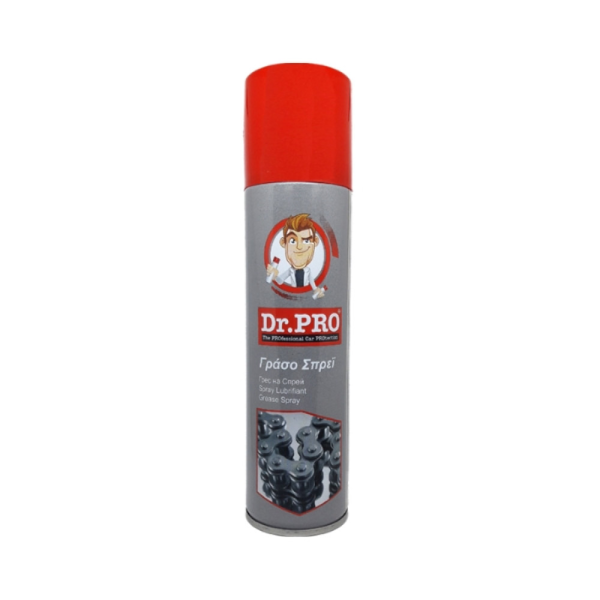 ΓΡΑΣΟ ΣΕ ΣΠΡΕΙ DR.PRO ΓΙΑ ΜΕΤΑΛΛΙΚΑ ΜΕΡΗ  ΦΙΑΛΗ 220ML