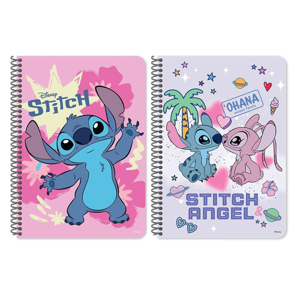 ΤΕΤΡΑΔΙO ΣΠΙΡΑΛ 17Χ25ΕΚ 2ΘΕΜ 60Φ LILO & STITCH 2ΣΧ 000565850
