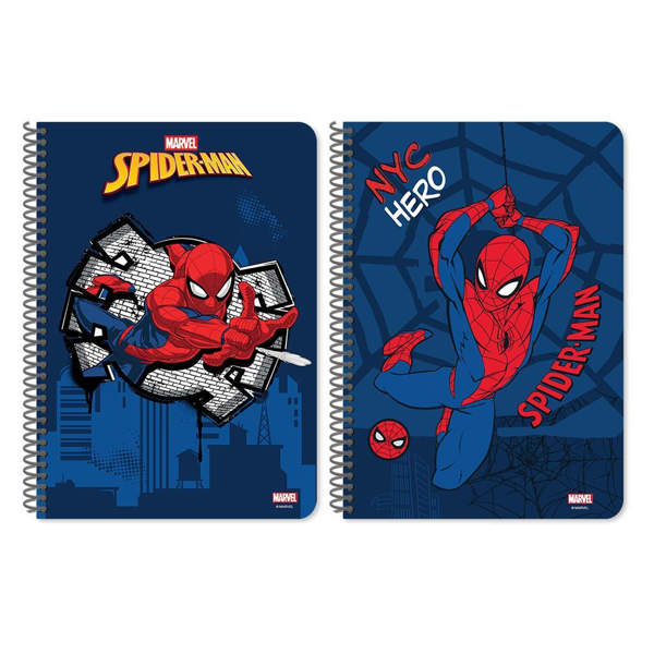 ΤΕΤΡΑΔΙO ΣΠΙΡΑΛ 17Χ25ΕΚ 2ΘΕΜ 60Φ SPIDEMAN 2ΣΧ 000508766
