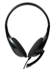 ΑΚΟΥΣΤΙΚΑ POWERTECH Headphones με μικρόφωνο PT-734 105dB, 40mm, 3.5mm, 1.8m, μαύρο
