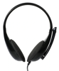 ΑΚΟΥΣΤΙΚΑ POWERTECH Headphones με μικρόφωνο PT-734 105dB, 40mm, 3.5mm, 1.8m, μαύρο