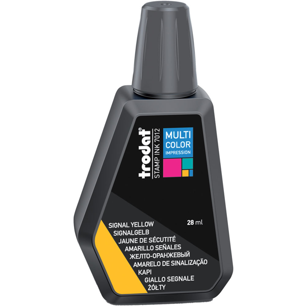 ΜΕΛΑΝΗ ΑΥΤΟΜΑΤΩΝ ΣΦΡΑΓΙΔΩΝ TRODAT SIGNAL YELLOW 28ml ΝΕΑ ΧΡΩΜΑΤΑ!!!
