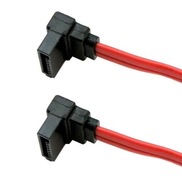 ΚΑΛΩΔΙΟ POWERTECH S-ATA data 7pin (90ο) σε 7pin (90o) 0.50m
