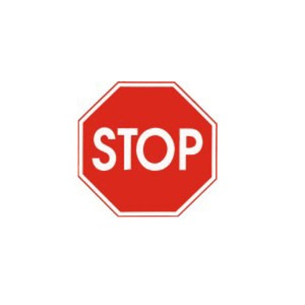 ΑΥΤΟΚΟΛΛΗΤΟ ΣΗΜΑ STOP 10Χ10cm