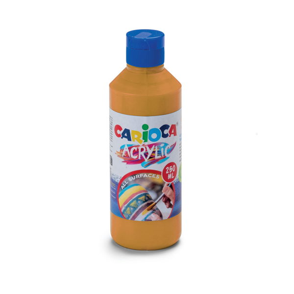 ΤΕΜΠΕΡΑ ΜΕΤΑΛΛΙΚΗ CARIOCA 250ml ΧΡΥΣΗ 40431/19