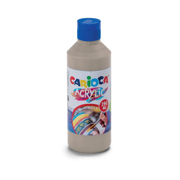 ΤΕΜΠΕΡΑ ΜΕΤΑΛΛΙΚΗ CARIOCA 250ml ΑΣΗΜΙ 40431/20