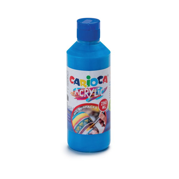 ΤΕΜΠΕΡΑ ΑΚΡΥΛΙΚΗ CARIOCA 250ml ΜΠΛΕ 40431/05