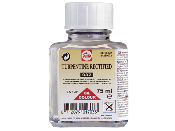 ΔΙΑΛΥΤΙΚΟ TALENS ΛΑΔΙΟΥ TURPENTINE RECTIFIED  No032 75ml