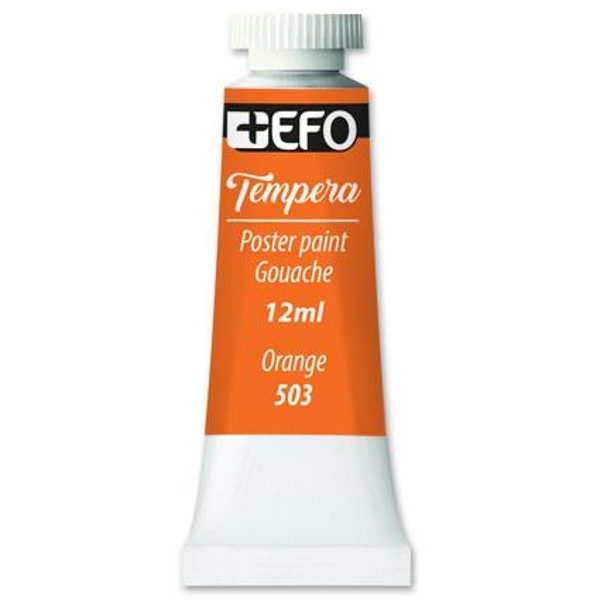 ΤΕΜΠΕΡΑ +EFO 12ml ORANGE-ΠΟΡΤΟΚΑΛΙ Νo503 σωληνάριο