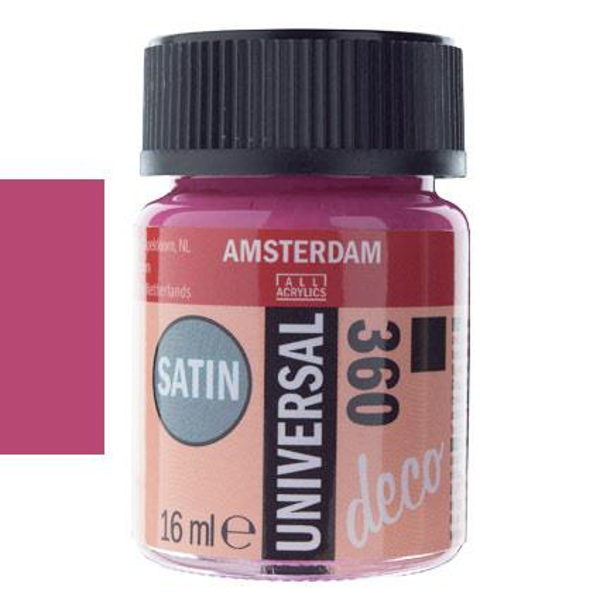 ΧΡΩΜΑ DECORFIN UNIVERSAL SATIN 16ml RED ORIENTAL-KOKKKINO Nο360