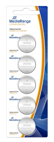 ΜΠΑΤΑΡΙΕΣ MEDIA RANGE 1TEM  LITHIUM CR2450 3V