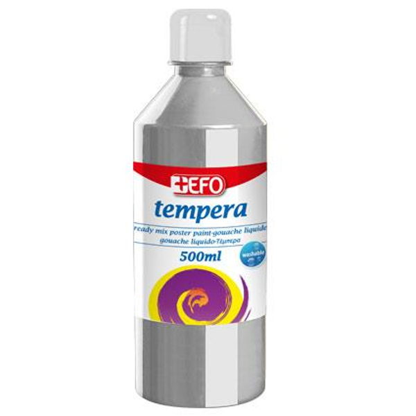 ΤΕΜΠΕΡΑ +EFO 500ml ΑΣΗΜΙ SILVER No 385592