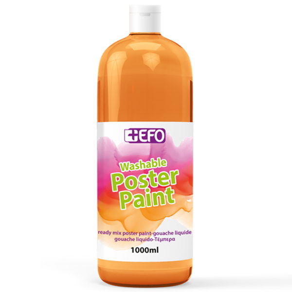 ΤΕΜΠΕΡΑ +EFO 1000ml ΠΟΡΤΟΚΑΛΙ ORANGE No 386503