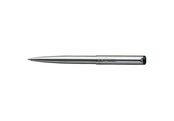 ΣΤΥΛΟ PARKER VECTOR 19 STAINLESS STEEL ROLELR BALL - MEDIUM BLUE INK- (8902)