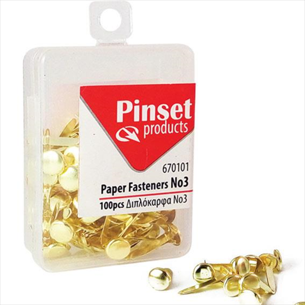 ΔΙΠΛΟΚΑΡΦΑ Νο2 100ΤΕΜ 14mm  1/2 BRASS 670100