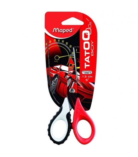 ΨΑΛΙΔΙ MAPED ΣΧΟΛΙΚΟ 13.5cm ΤΑΤΟΟ BOY MECHANIC 470010