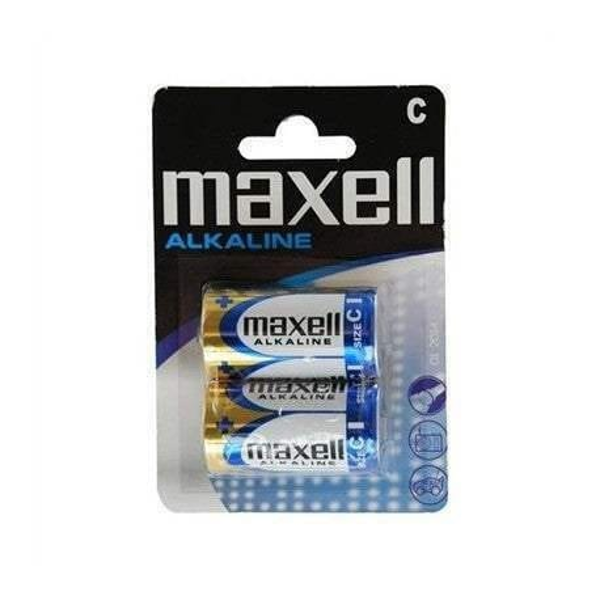 ΜΠΑΤΑΡΙΕΣ MAXELL C LR14 2ΤΕΜ  ALKALINE (λήξη 2018)