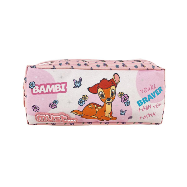 ΚΑΣΕΤΙΝΑ ΒΑΡΕΛΑΚΙ MUST DISNEY BAMBI 20Χ6Χ9 2ΦΕΡΜΟΥΑΡ ΜΑΥΡΗ 900D RPET 000563062 2022