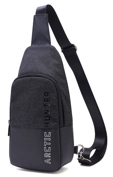 ΤΣΑΝΤΑΚΙ ΩΜΟΥ-CROSSBOY ARCTIC HUNTER 31 x 18 x 9cm ΜΑΥΡΗ XB0058-BK