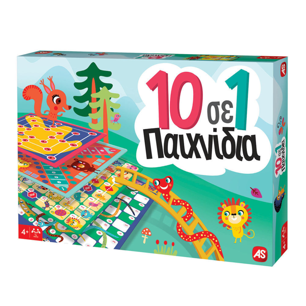 ΕΠΙΤΡΑΠΕΖΙΟ 10 ΣΕ 1 37x26.5x5cm AS TOYS +4ΕΤΩΝ 1040-63631