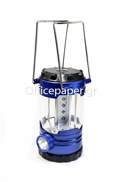 ΦΑΚΟΣ ΦΑΝΑΡΙ ΣΚΗΝΗΣ  ΜΠΛΕ 15cm LED 3ΧAA ΜΠΑΤΑΡΙΕΣ