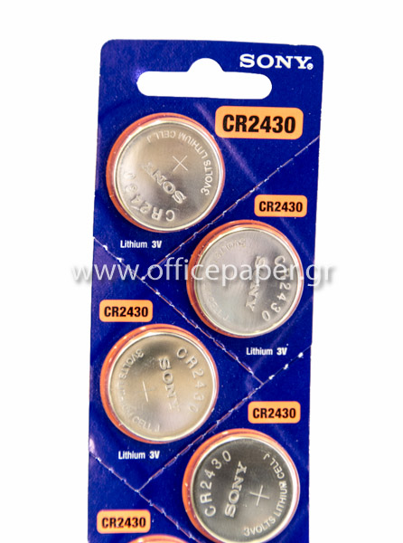 ΜΠΑΤΑΡΙΕΣ SONY LITHIUM CR2430 3V