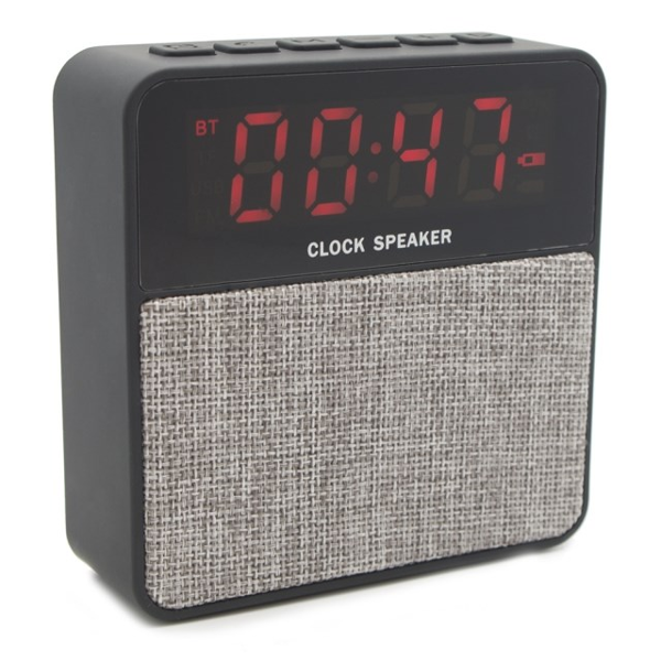 ΗΧΕΙΑ FOREVER USB 2.0 BLUETOOTH T1-GR BLACK SD+HANDS+RADIO+CLOCK