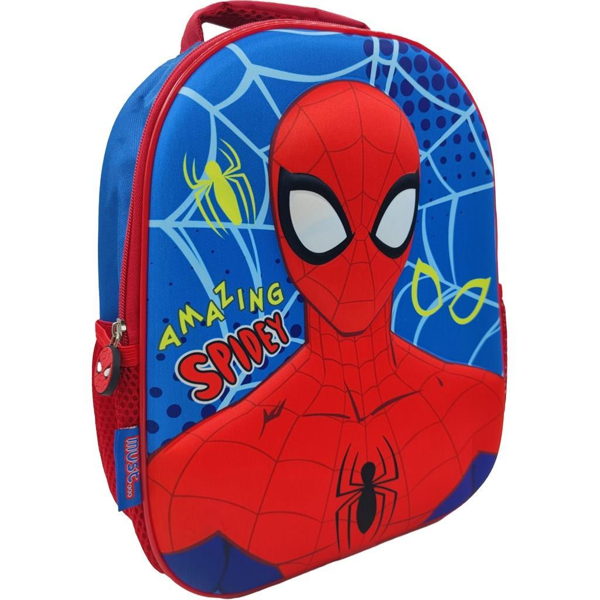 ΤΣΑΝΤΑ ΠΛΑΤΗΣ ΝΗΠΙΟΥ 26Χ10Χ32 1ΘΗΚΗ 3D EVA AMAZING SPIDERMAN