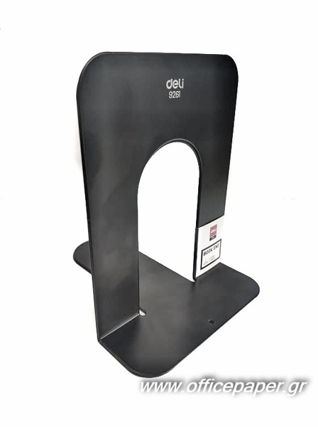 ΒΙΒΛΙΟΣΤΑΤΗΣ ΜΕΤΑΛΛΙΚΟΣ 13x15.5x16.5cm (ΠΒΥ) ΜΑΥΡΟΣ ΣΕΤ 2 ΤΕΜΑΧΙΑ