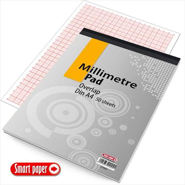 ΜΠΛΟΚ ΜΙΛΙΜΕΤΡΕ Α4 50Φ. SΜART