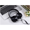 ΑΚΟΥΣΤΙΚΑ ΚΕΦΑΛΗΣ PLATINET MEGA BASS 1,5M JACK AND USB-C ADAPTER BLACK PH450B