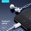 ΑΚΟΥΣΤΙΚΑ CELEBRAT earphones με μικρόφωνο D12, USB-C σύνδεση, Φ14.2mm, 1.2m, μαυρα