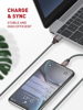 ΚΑΛΩΔΙΟ LDNIO καλώδιο Lightning σε USB LS442, 2.4A, 2m, γκρι