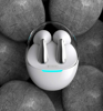 ΑΚΟΥΣΤΙΚΑ BLUETOOTH CELEBRAT earphones με θήκη φόρτισης W51, True Wireless, Φ13mm, λευκά