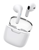 ΑΚΟΥΣΤΙΚΑ BLUETOOTH CELEBRAT earphones με θήκη φόρτισης W52, True Wireless, Φ13mm, λευκά