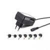 ΤΡΟΦΟΔΟΤΙΚΟ GEMBIRD UNIVERSAL  AC DC 12W EG-MC-008