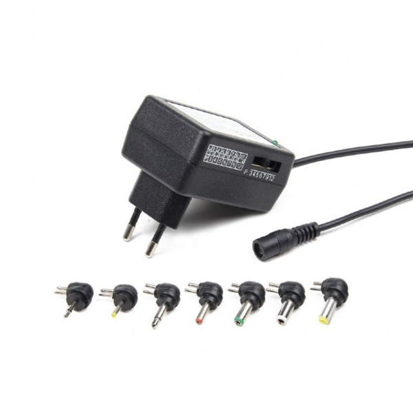 ΤΡΟΦΟΔΟΤΙΚΟ GEMBIRD UNIVERSAL  AC DC 12W EG-MC-008