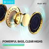 ΑΚΟΥΣΤΙΚΑ BLUETOOTH CELEBRAT earphones με θήκη φόρτισης W71, True Wireless, 10mm, 30/200mAh, μαύρα