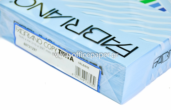 ΧΑΡΤΙ FABRIANO 160GR A4 CELESTE SKY BLU  ΠΑΚ. 250Φ