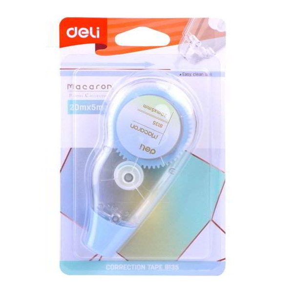 ΔΙΟΡΘΩΤΙΚΟ DELI  ΤΑΙΝΙΑ 5mm Χ 20m Νο8135 ΕΞΩΤ.ΜΠΛΕ