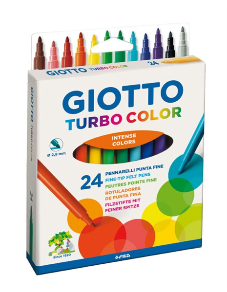ΜΑΡΚΑΔΟΡΟΙ GIOTTO 24 TEM TURBO ΛΕΠΤΟΙ  FILA 417000