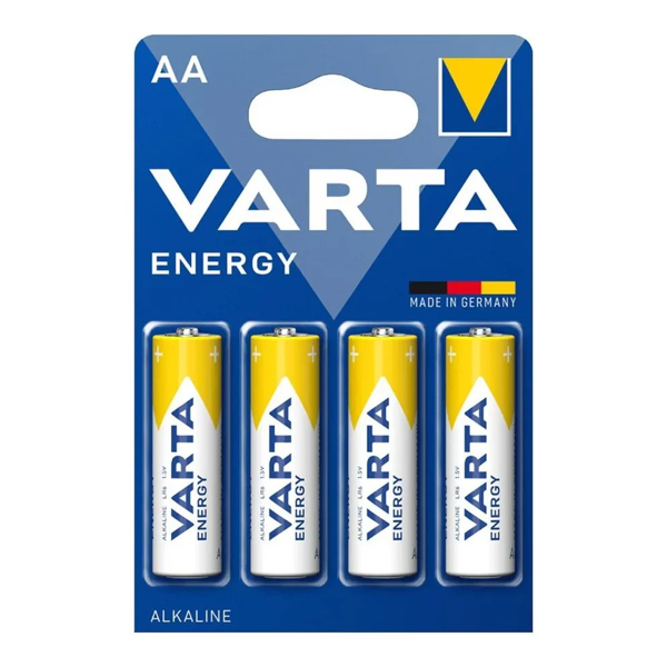 ΜΠΑΤΑΡΙΕΣ VARTA ENERGY AΑ ALKALINE 4TEM (ΛΗΞΗ ΔΕΚ-2021)
