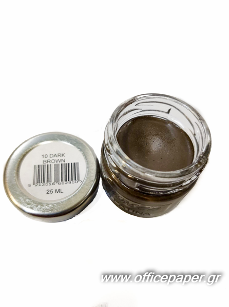 ΠΑΤΙΝΑ EL GRECO ΔΙΑΛΥΤΟΥ (ΚΕΡΙΟΥ) No10 DARK BROWN 25ml