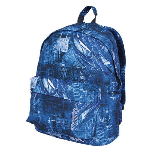 ΤΣΑΝΤΑ ΠΛΑΤΗΣ MORRAL CAXIOUS 4U0 ΜΠΛΕ ΣΧΕΔΙΑ 1+1 ΘΗΚΕΣ 32x40x13cm 20Lt