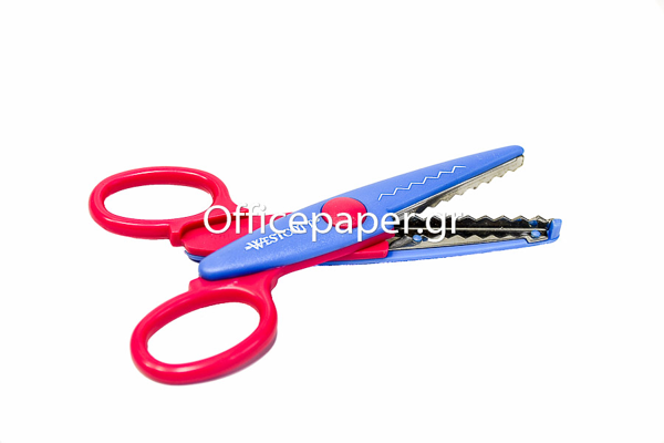 ΨΑΛΙΔΙ ΣΧΟΛΙΚΟ WESTCOTT ZIK-ZAK 13εκ. E4250S No:5