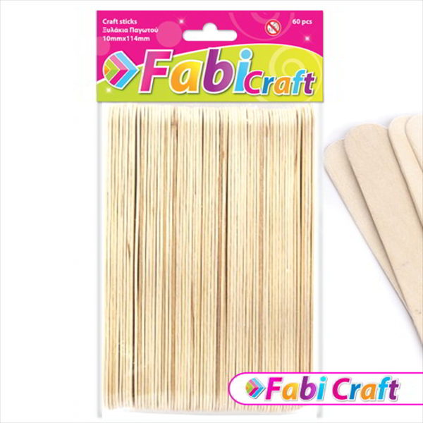 ΞΥΛΑΚΙΑ ΠΑΓΩΤΟΥ FABI  50T 150X18mm ΦΥΣΙΚΟ ΦΑΡΔΙΑ  Νο:130107