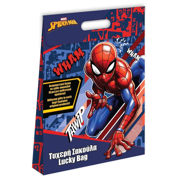 ΣΑΚΟΥΛΑ ΤΥΧΕΡΗ  SPIDERMAN  29X40X6