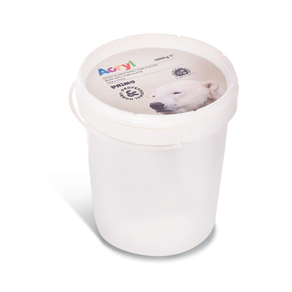 ΓΥΨΟΣ ΚΑΛΛΙΤΕΧΝΙΑΣ PRIMO 1KG ΣΕ ΚΟΥΒΑΔΑΚΙ